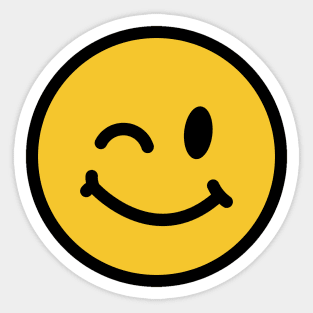 Smiley Face Sticker